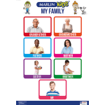 WALL CHART - MY FAMILY - MARLIN